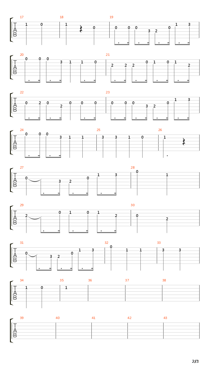 The Battle Hymn Of The Republic吉他谱