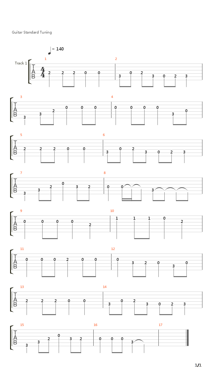 Waltzing Matilda吉他谱