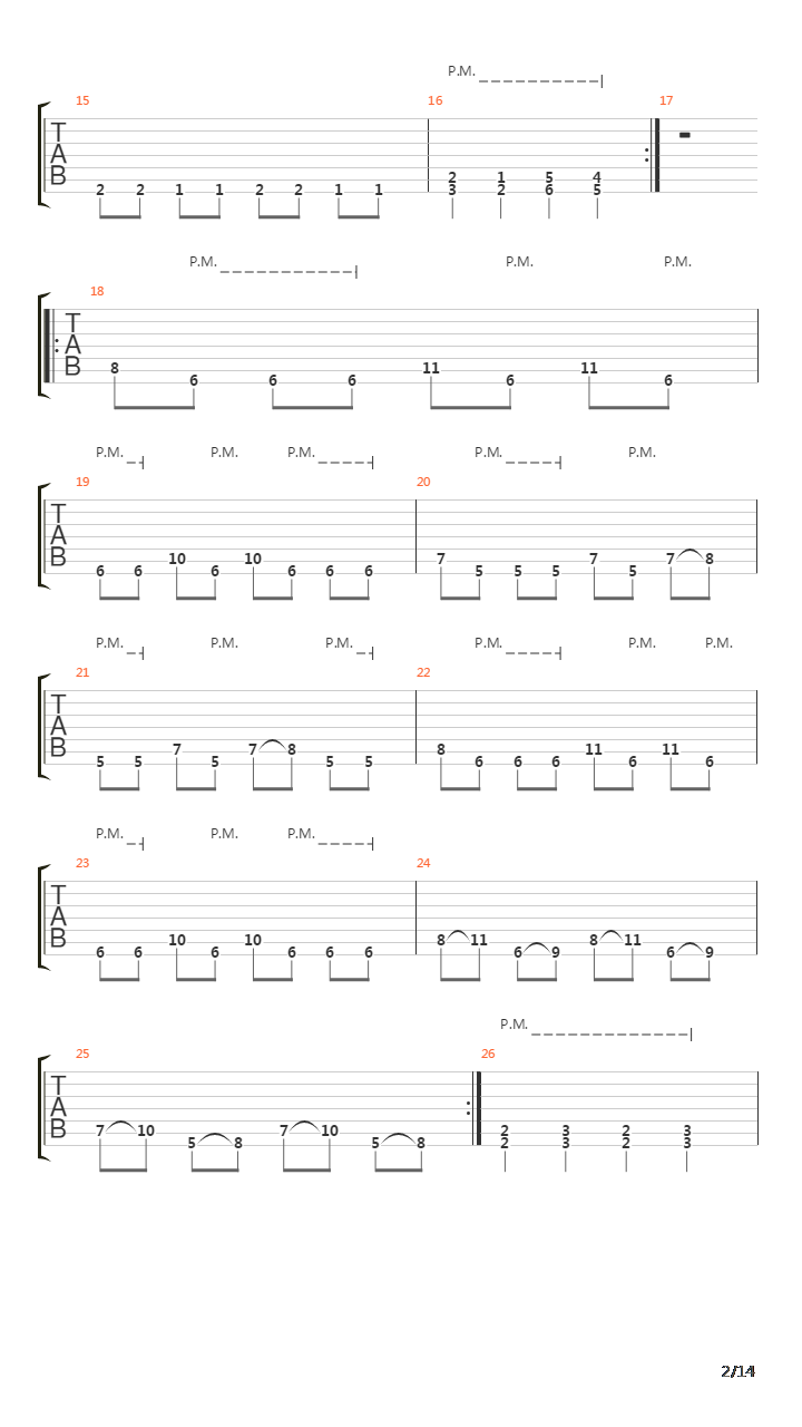 2012吉他谱