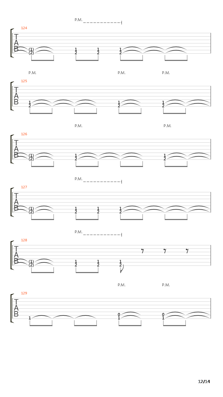 2012吉他谱