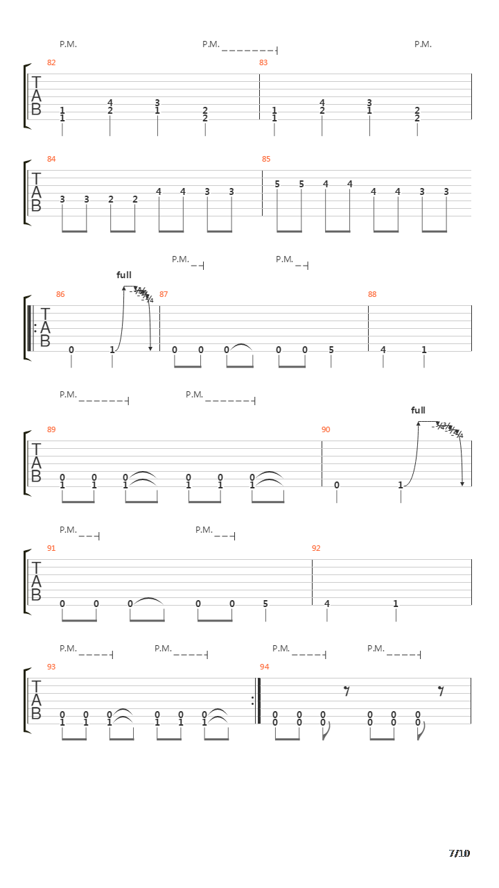Panacea吉他谱