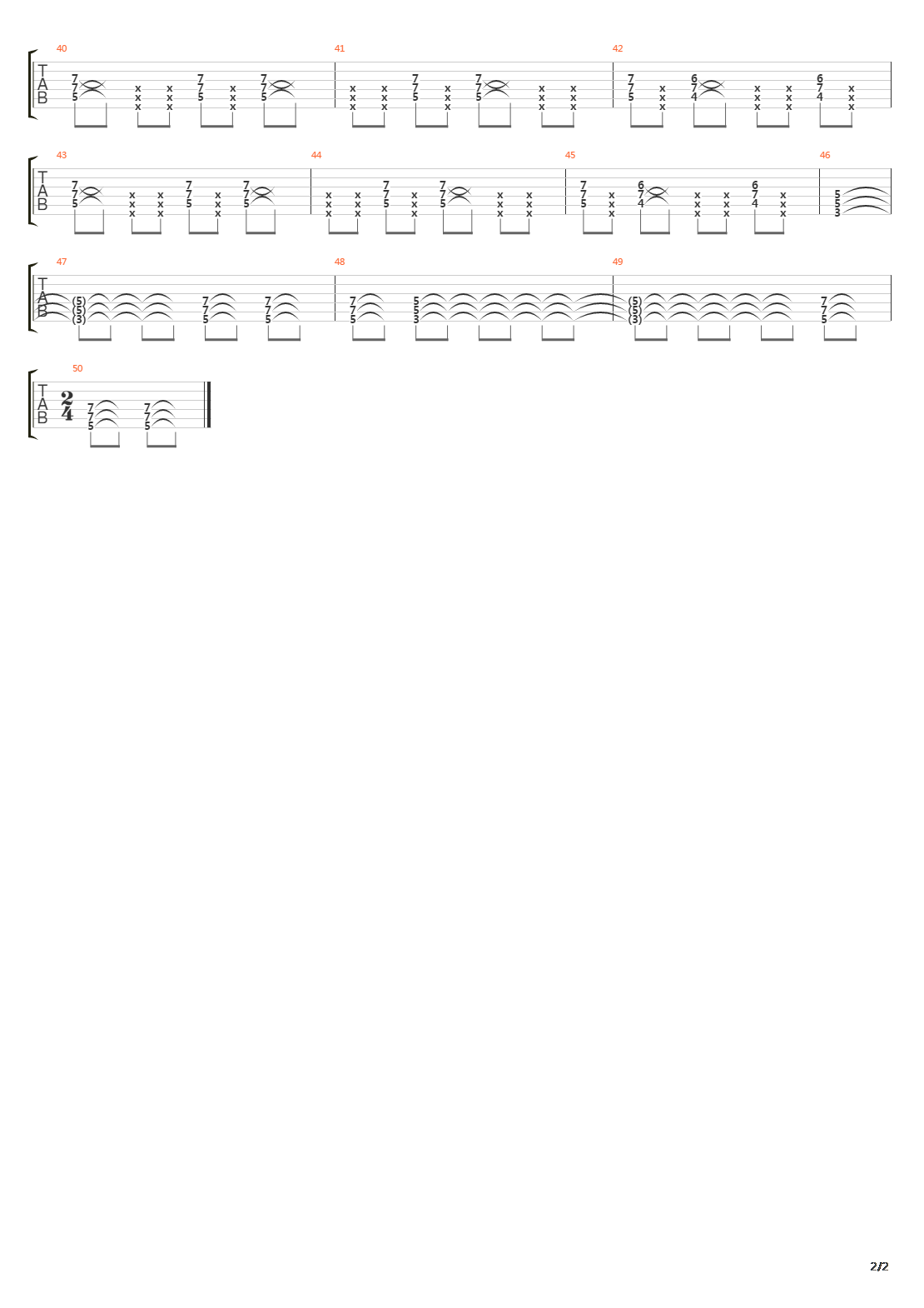 Phoenix Down吉他谱