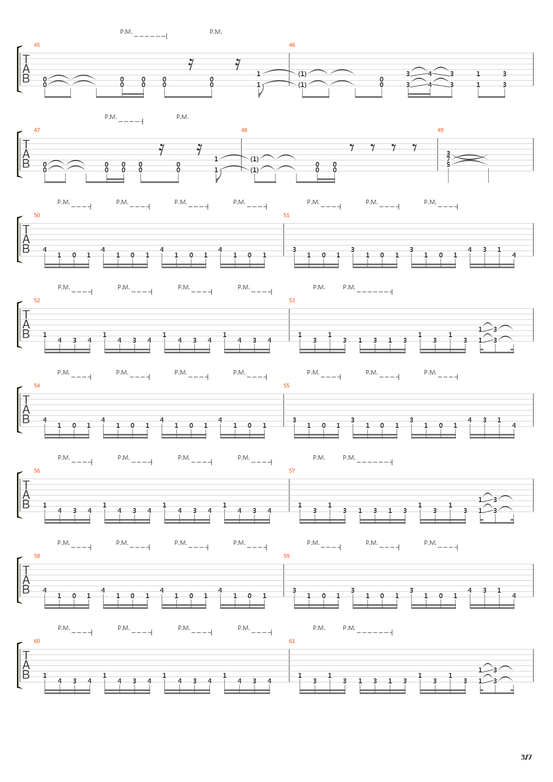 Descent Into Chaos吉他谱
