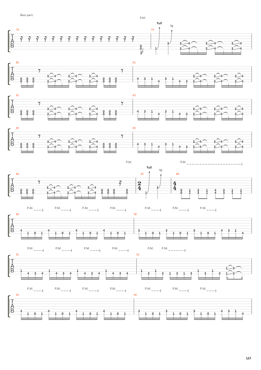 Descent Into Chaos吉他谱