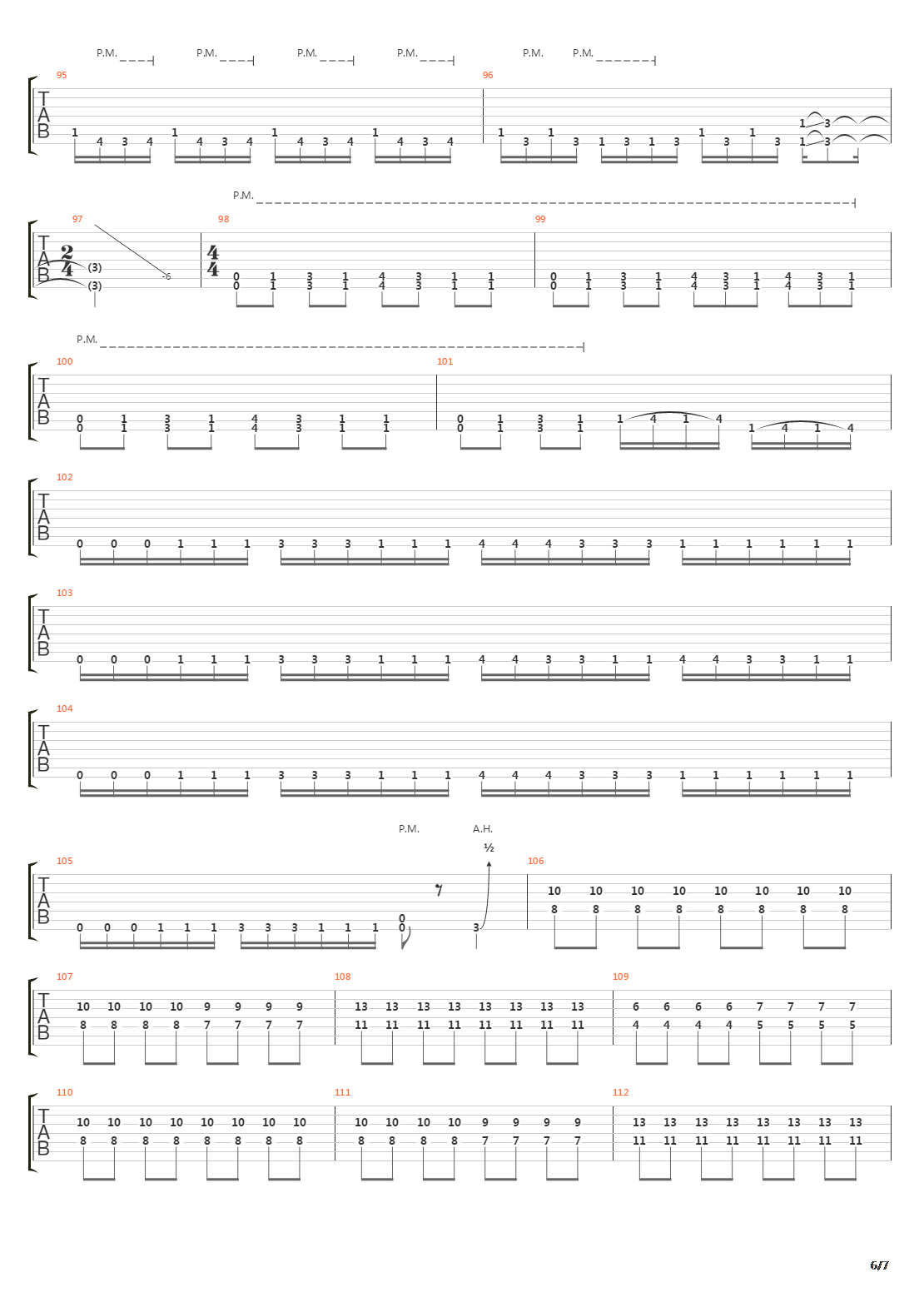 Descent Into Chaos吉他谱