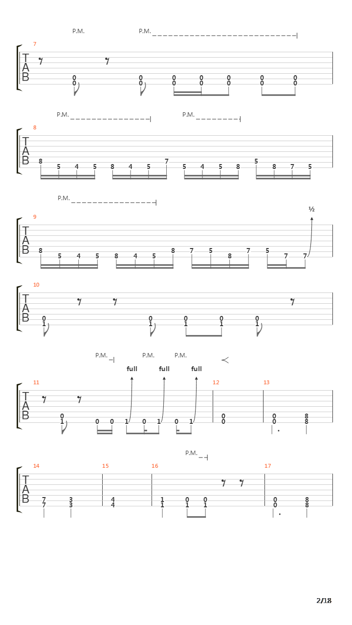 Descent Into Chaos吉他谱
