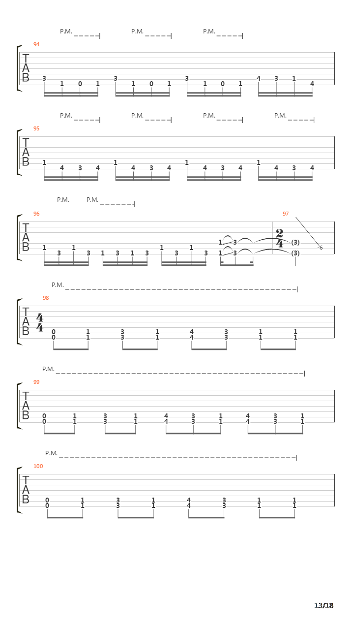 Descent Into Chaos吉他谱