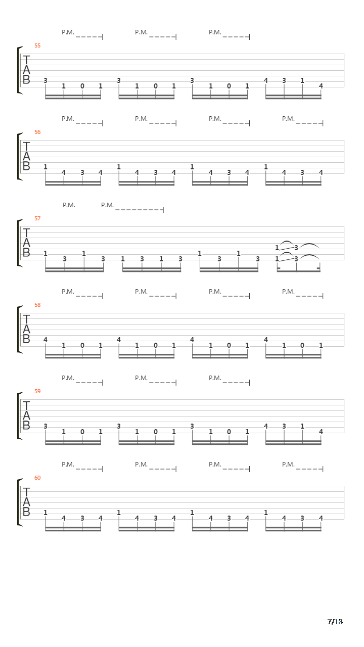 Descent Into Chaos吉他谱