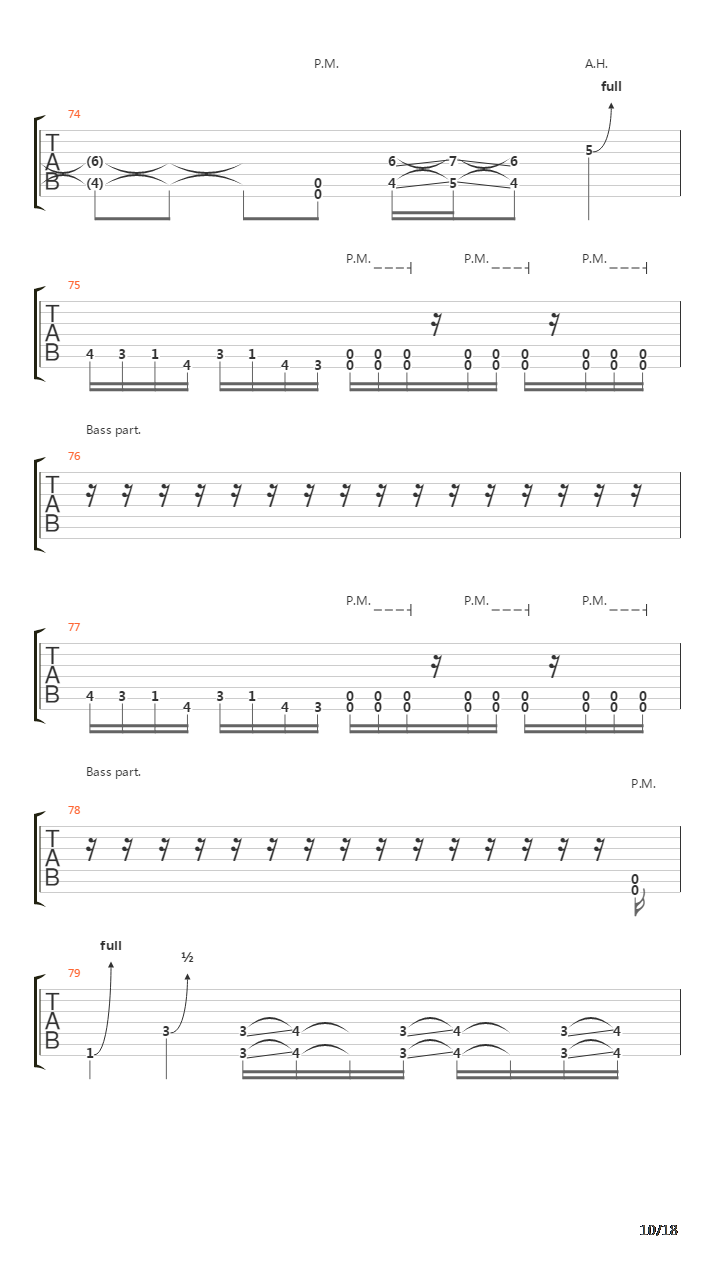 Descent Into Chaos吉他谱