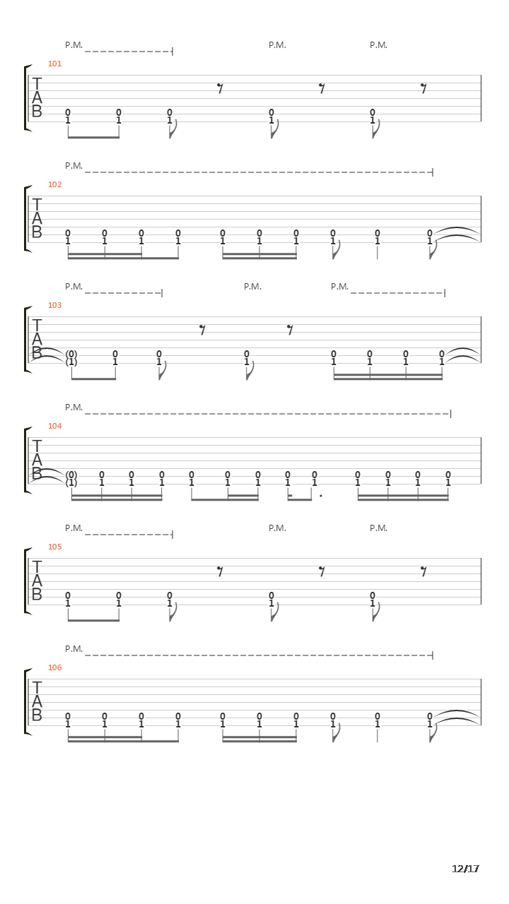 Song 18吉他谱