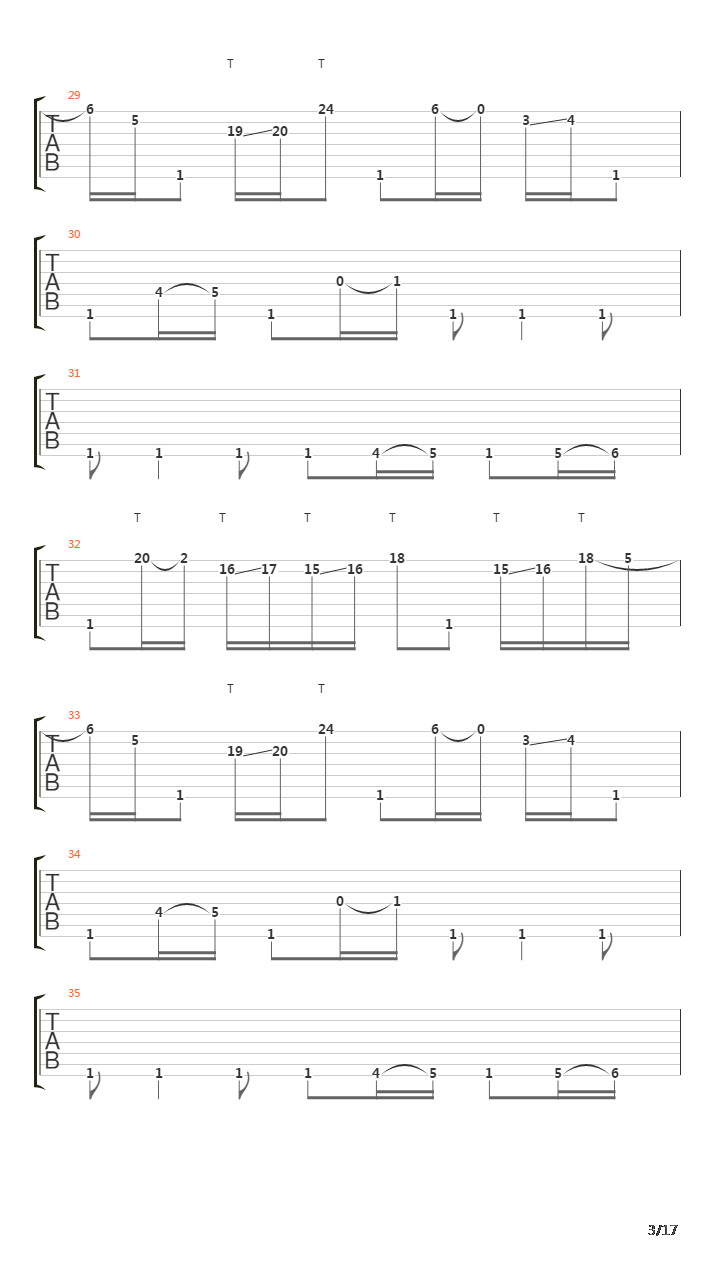 Song 18吉他谱