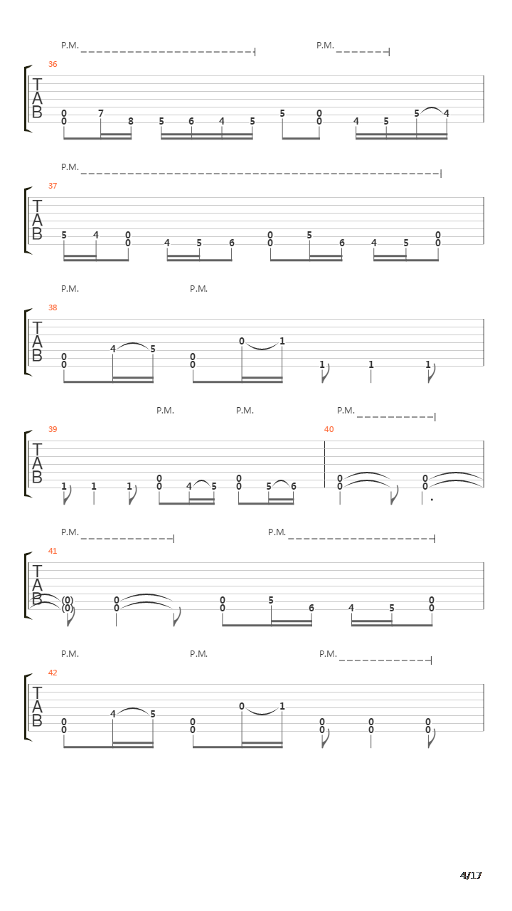 Song 18吉他谱