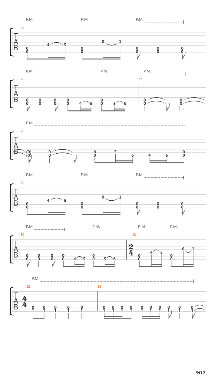 Song 18吉他谱