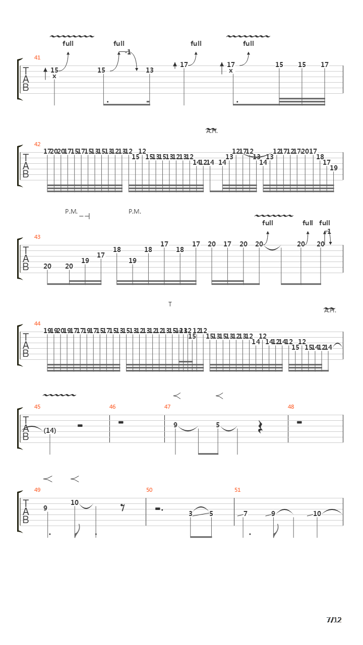 The Enigma Of Torment吉他谱