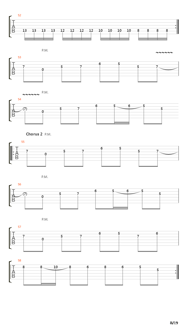 Once And For All吉他谱