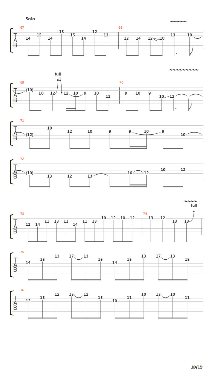 Once And For All吉他谱