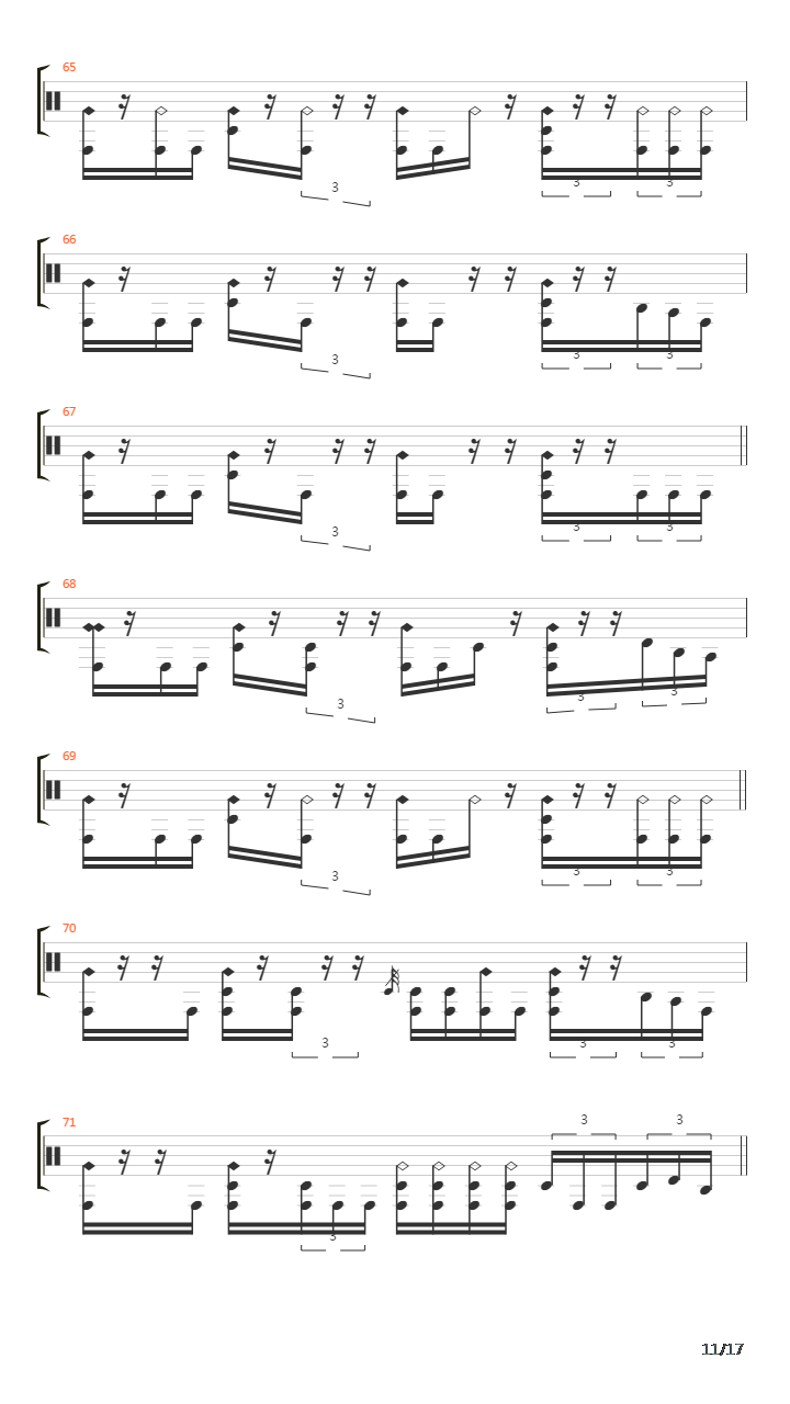 On The Endless Shore吉他谱