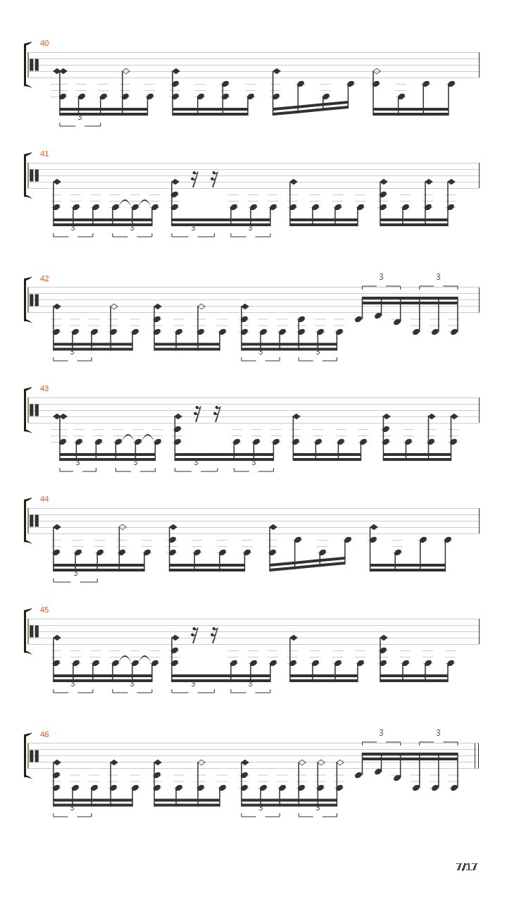 On The Endless Shore吉他谱