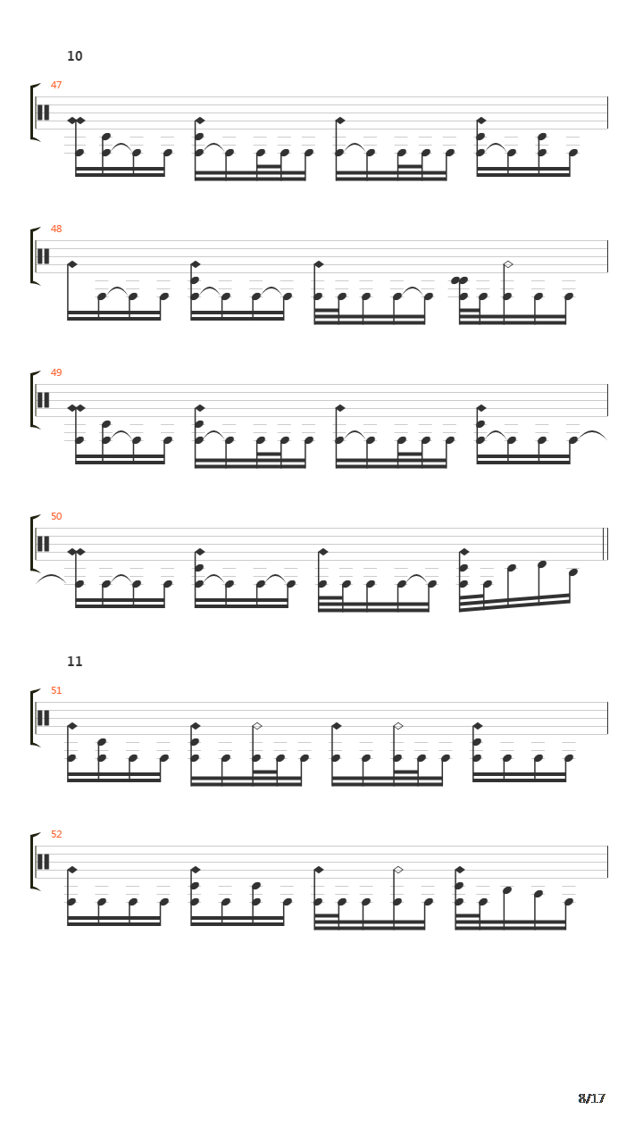 On The Endless Shore吉他谱