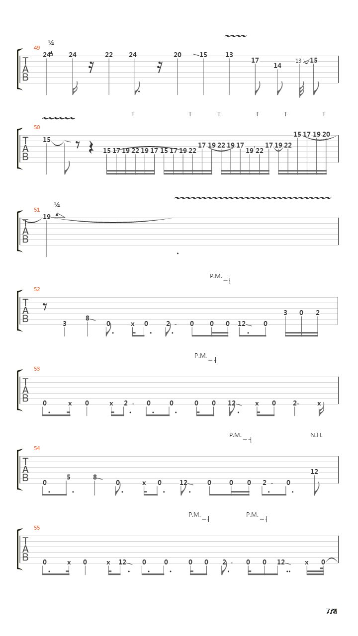 Aporia吉他谱