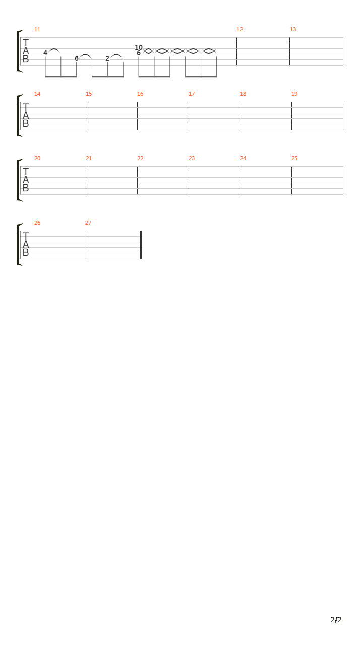 Arava吉他谱