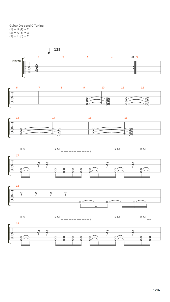 Twenty-three-nineteen吉他谱