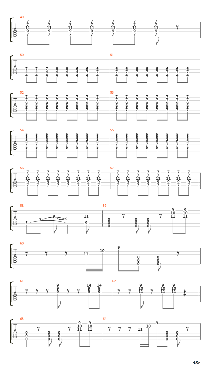 Lessons From Liars吉他谱