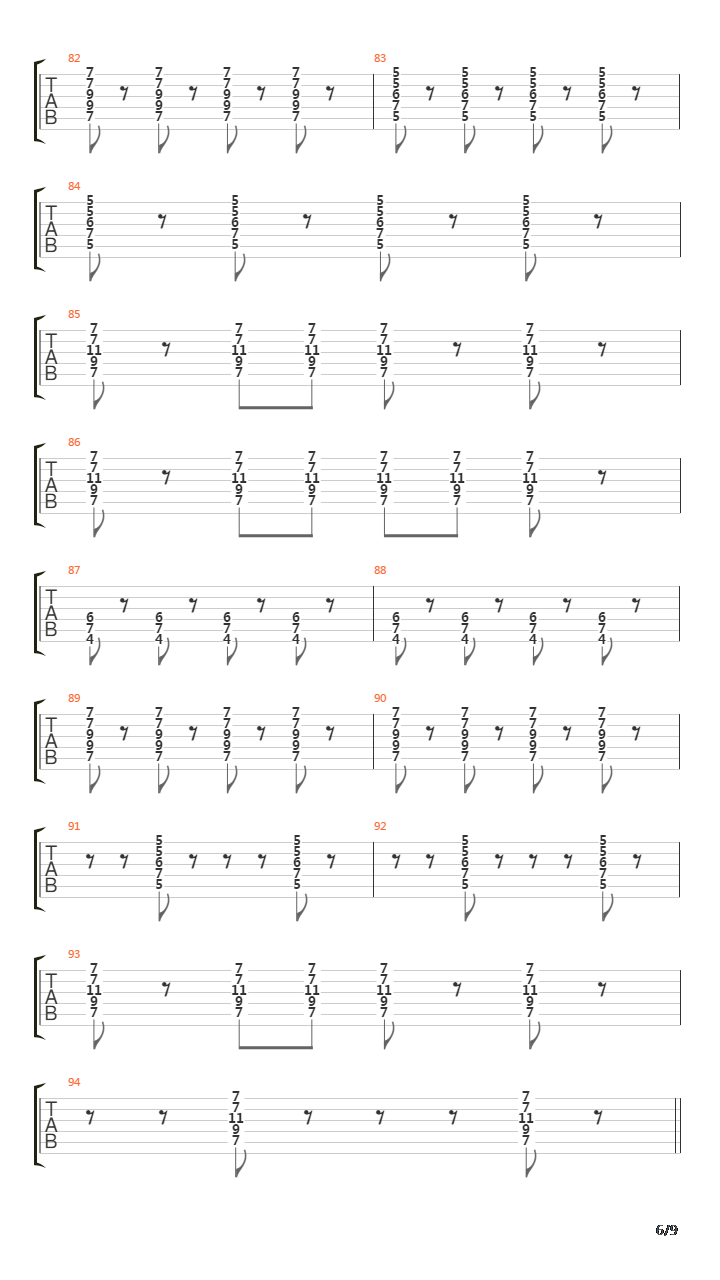 Lessons From Liars吉他谱