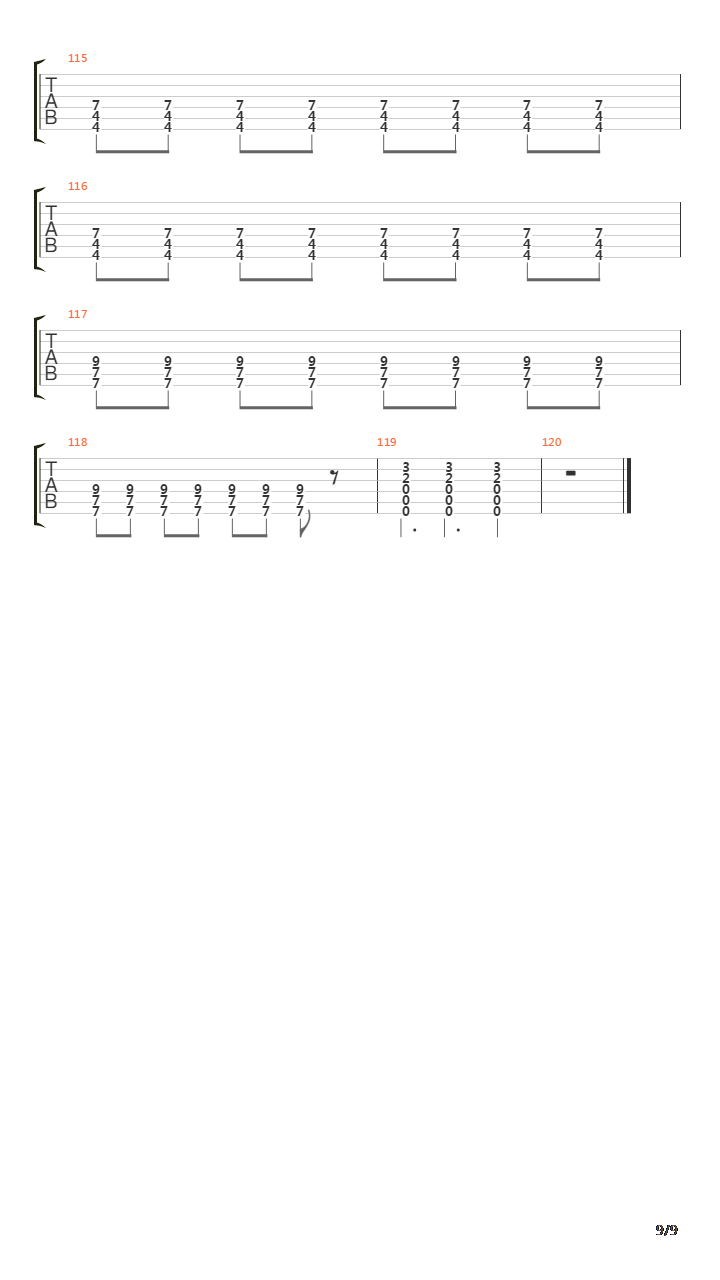 Lessons From Liars吉他谱