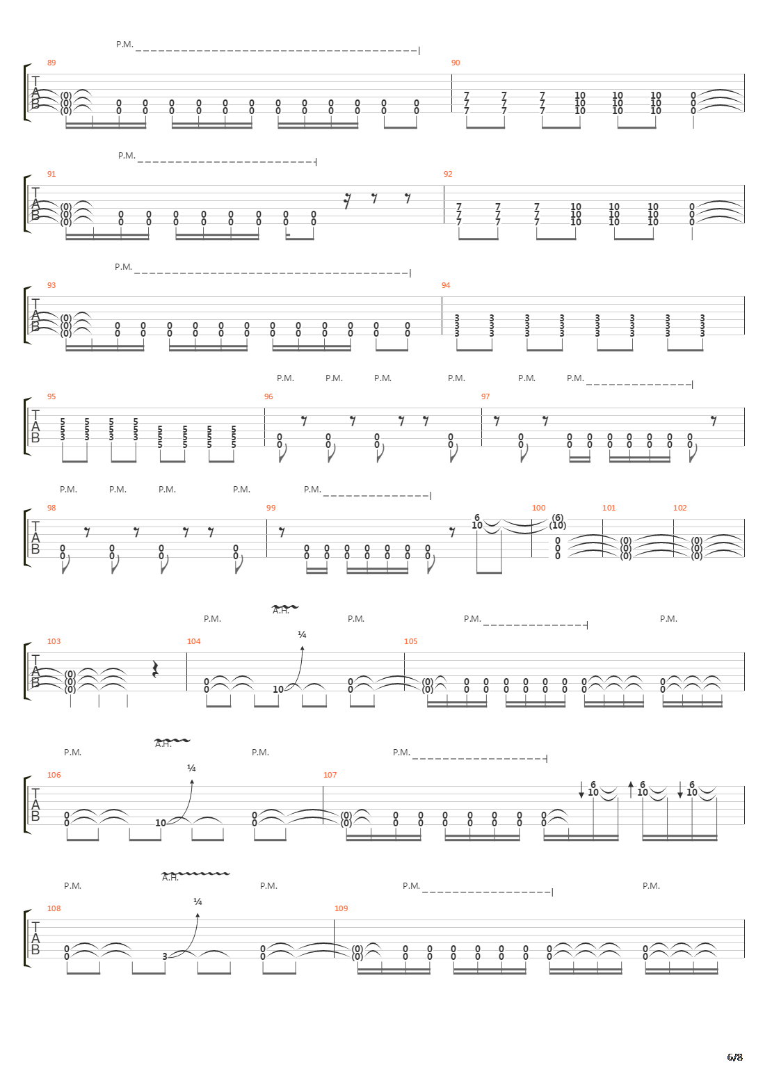 Ballad Of The Mariner吉他谱