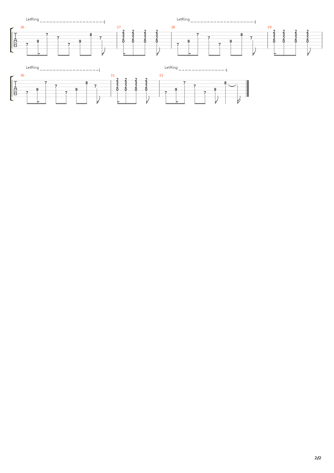 Perfect吉他谱