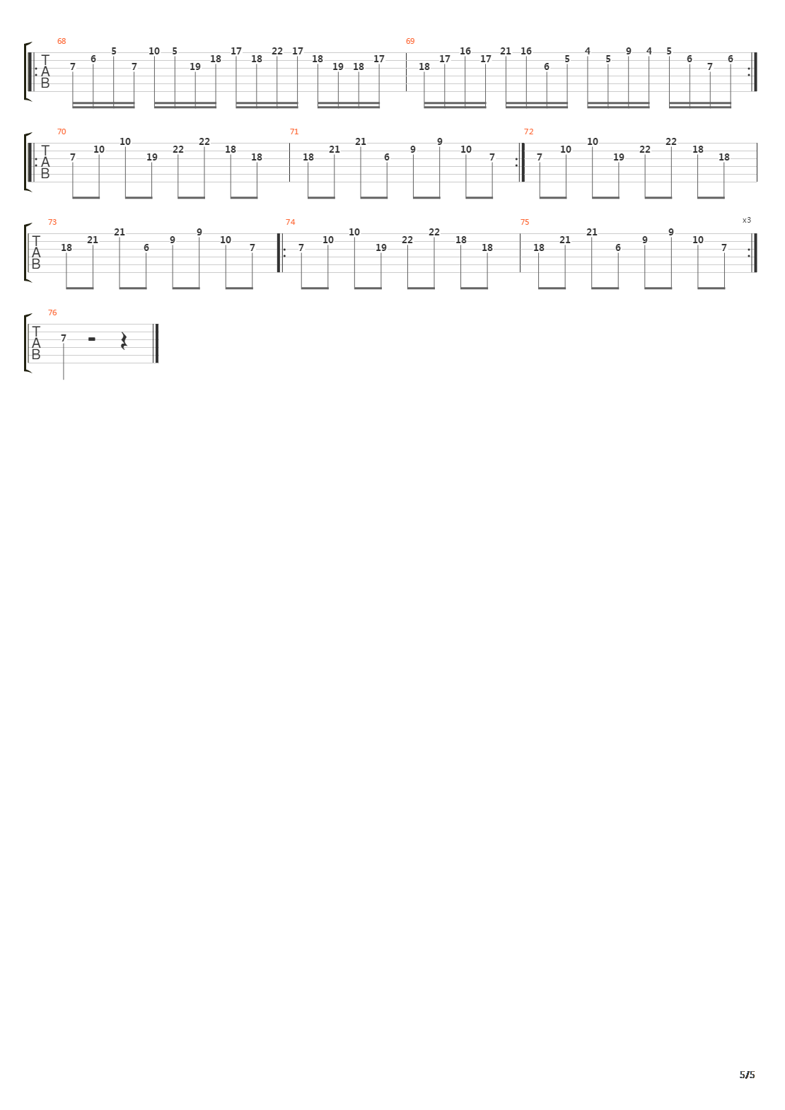 Untitled吉他谱
