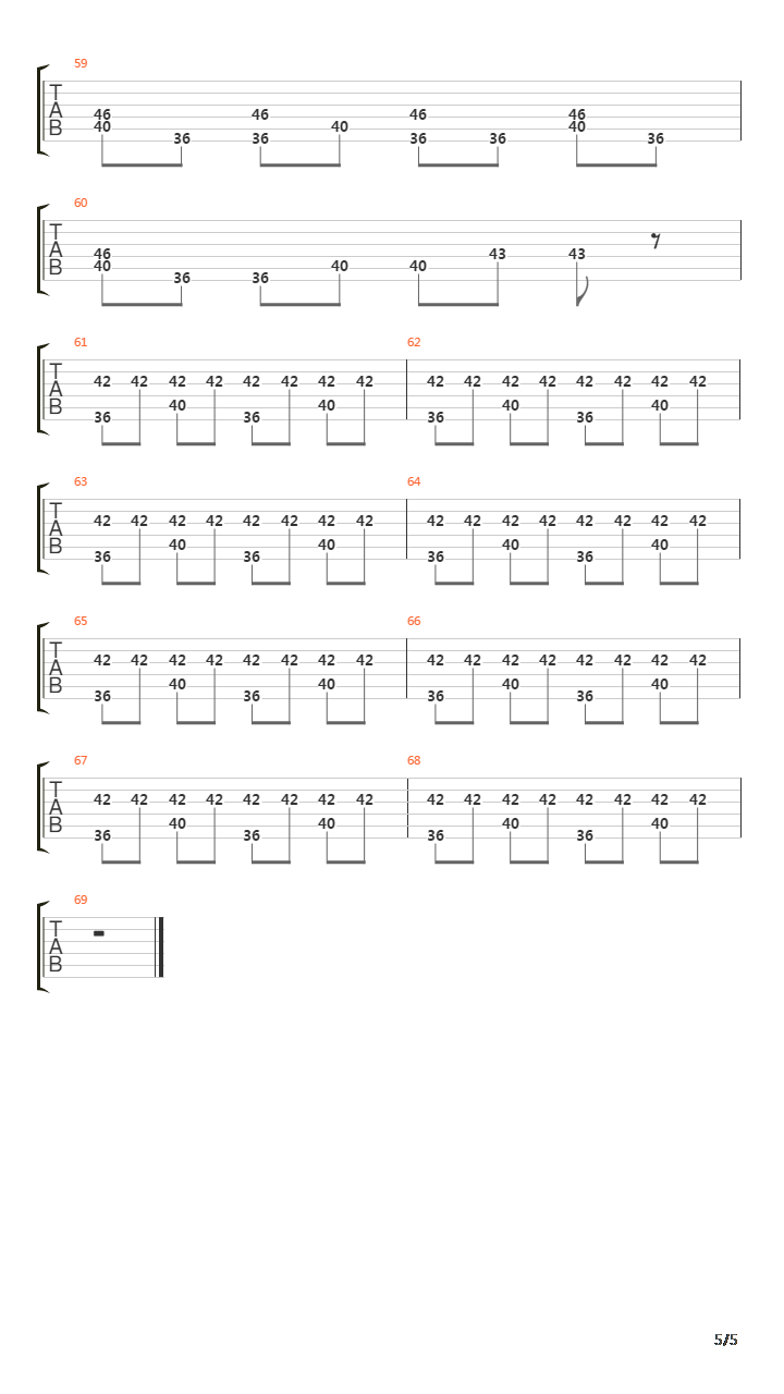 Little War吉他谱