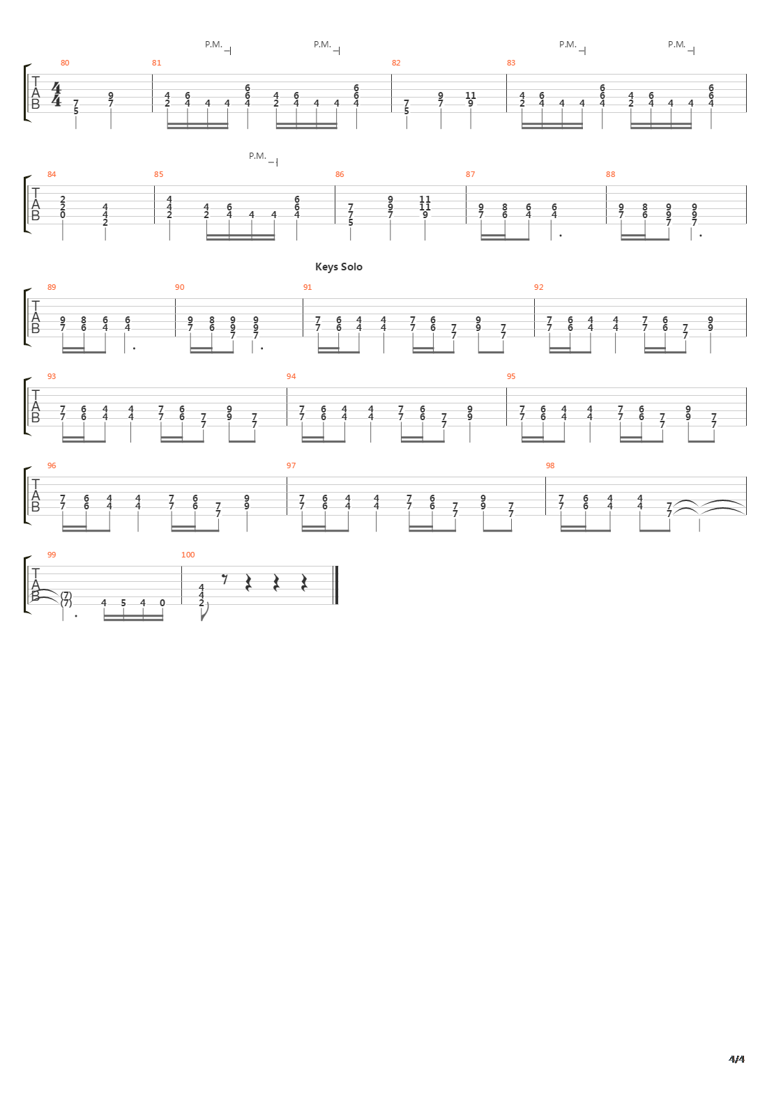 Vi吉他谱