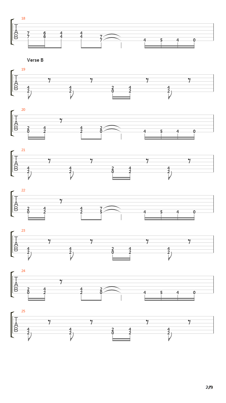 Vi吉他谱
