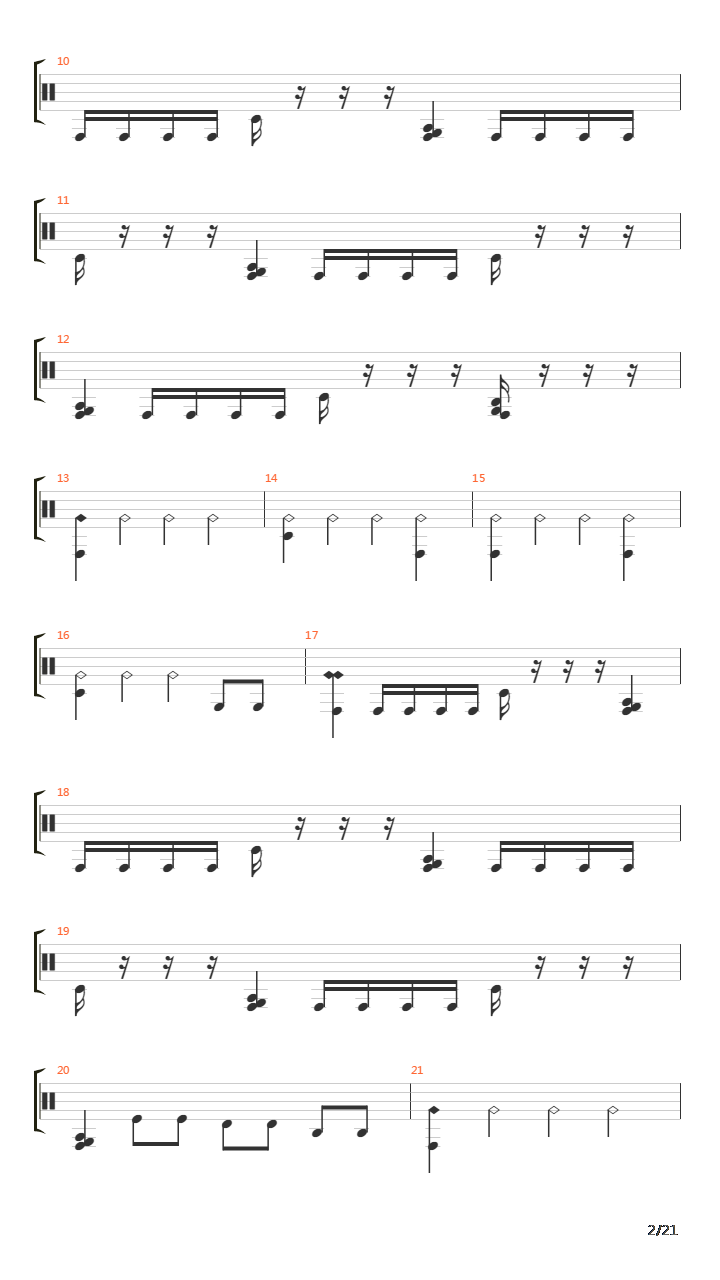 Chains Of Gold吉他谱