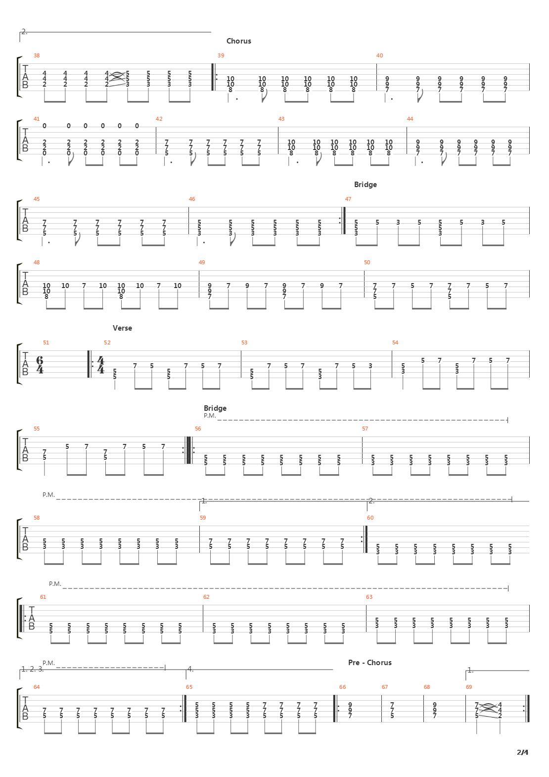 Track 31吉他谱