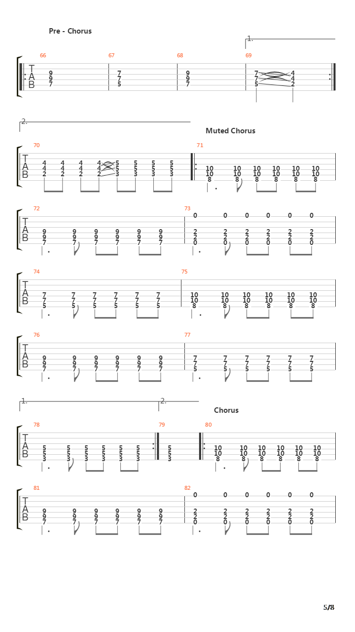 Track 31吉他谱