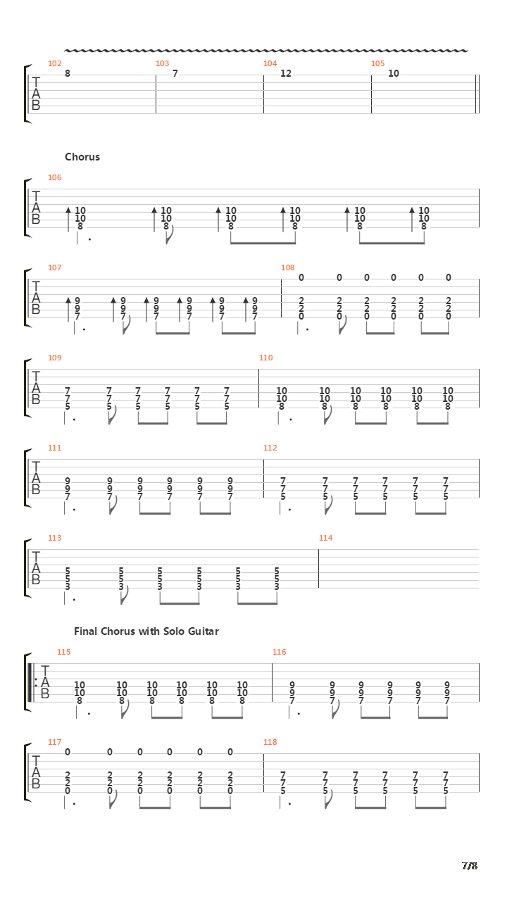 Track 31吉他谱