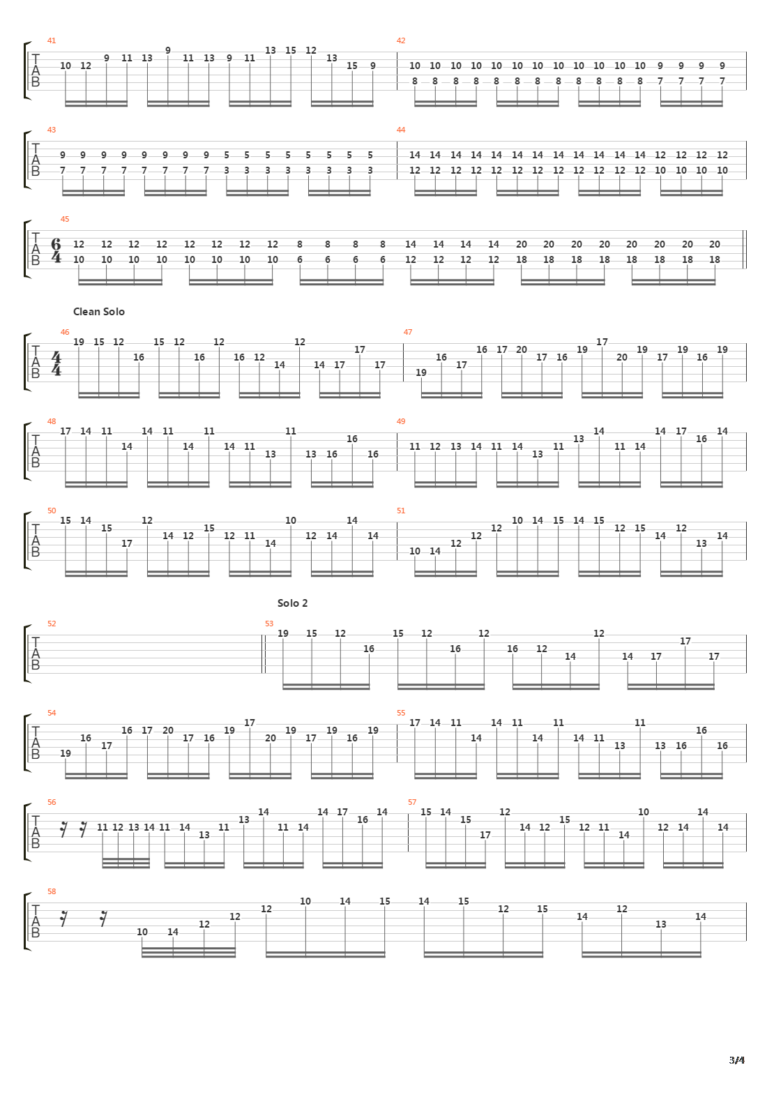 Risen吉他谱