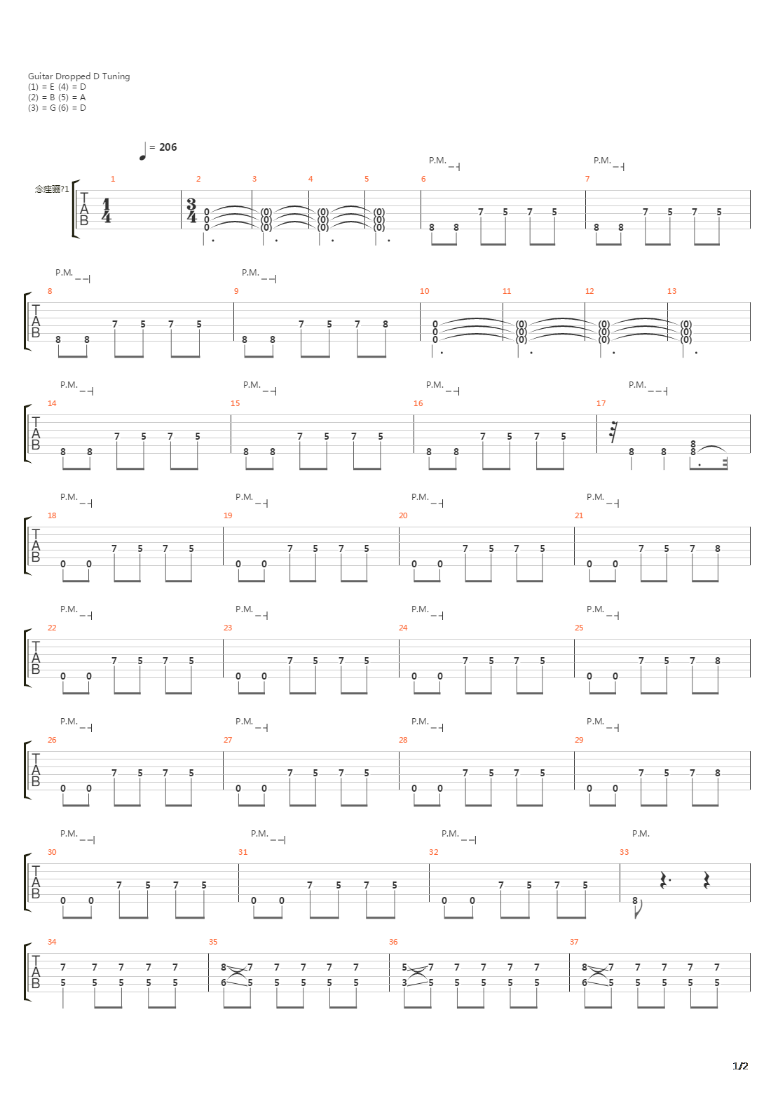 V Labirintah Sebya In Labirinths Of Yourself吉他谱