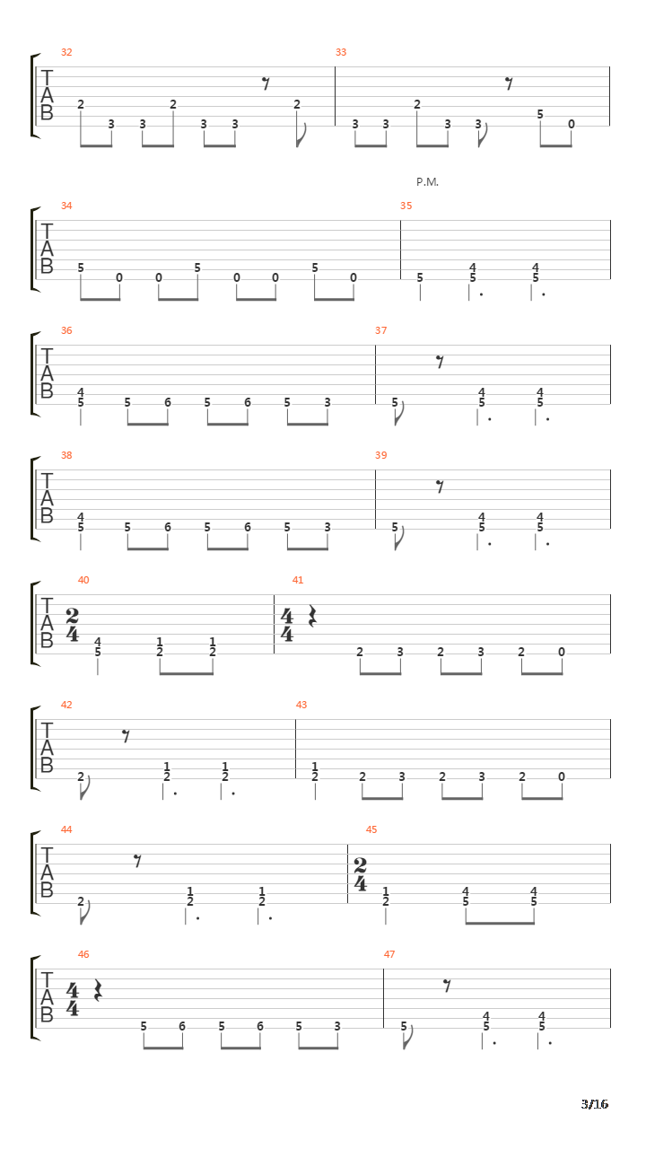 Primal吉他谱