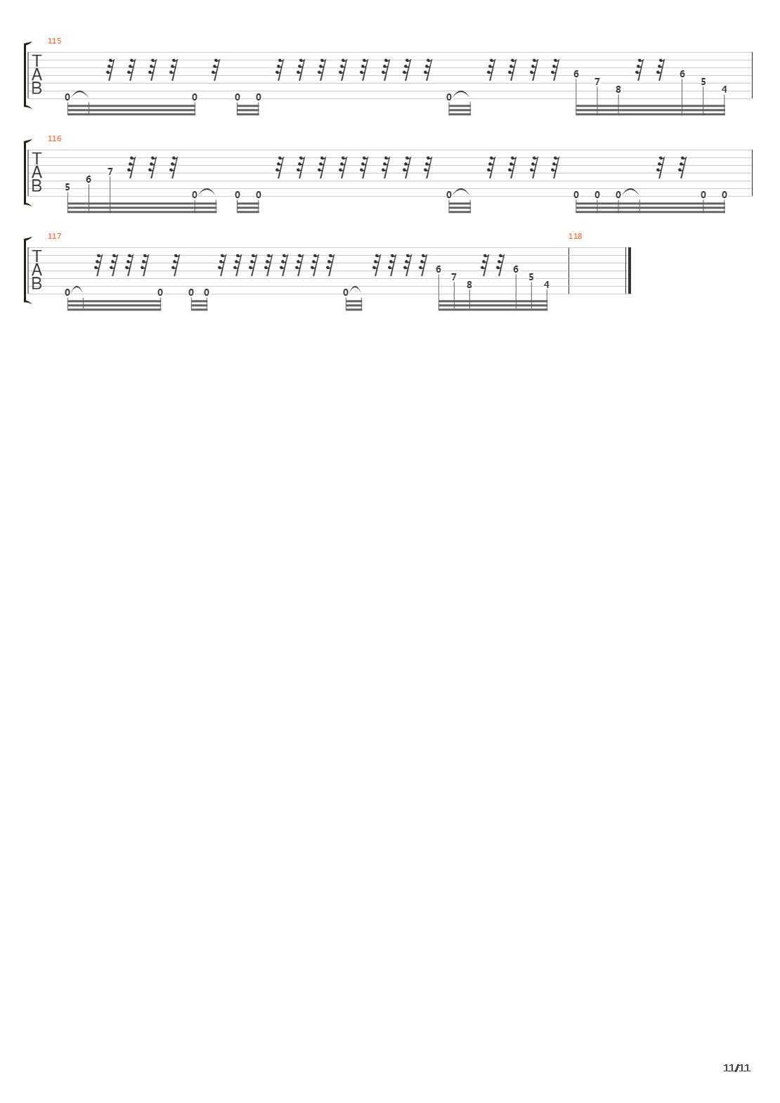 Essence Two Timer吉他谱