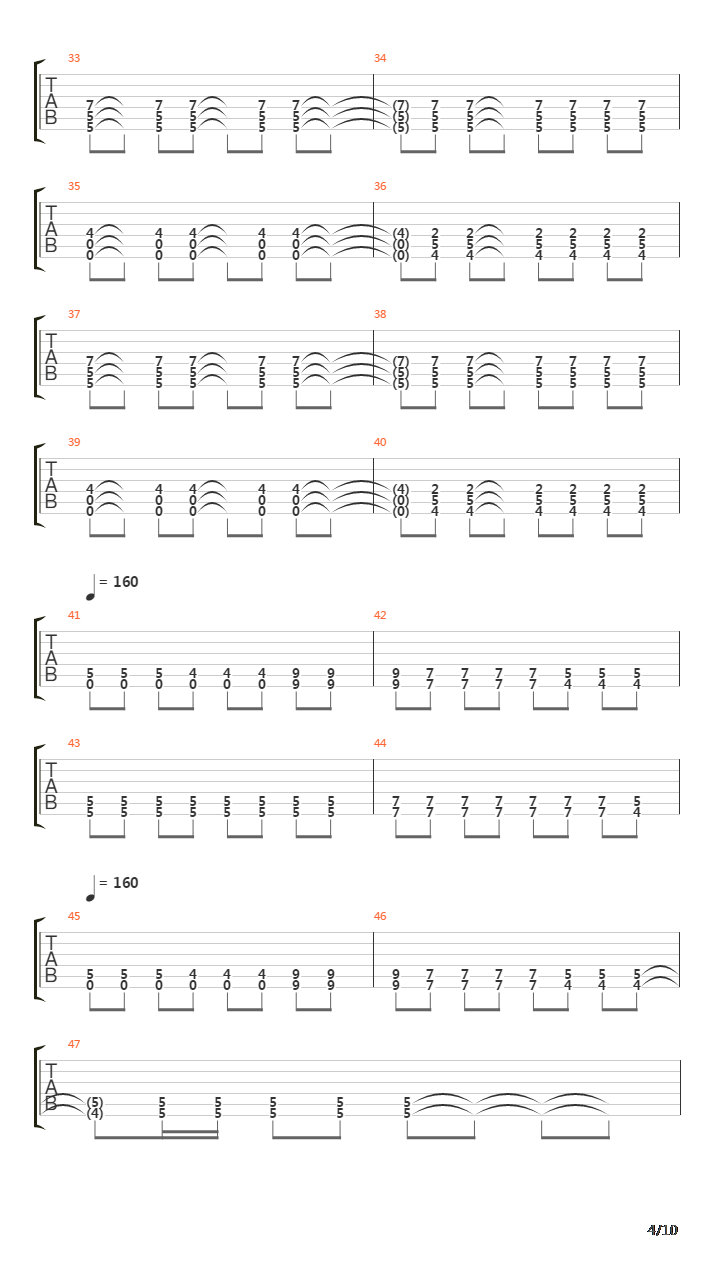 Through The Light吉他谱