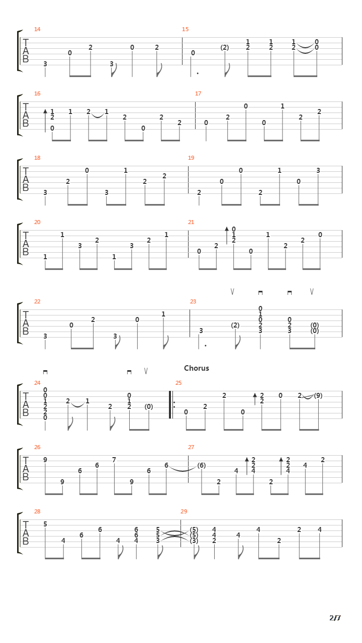 While My Guitar Gently Weeps吉他谱