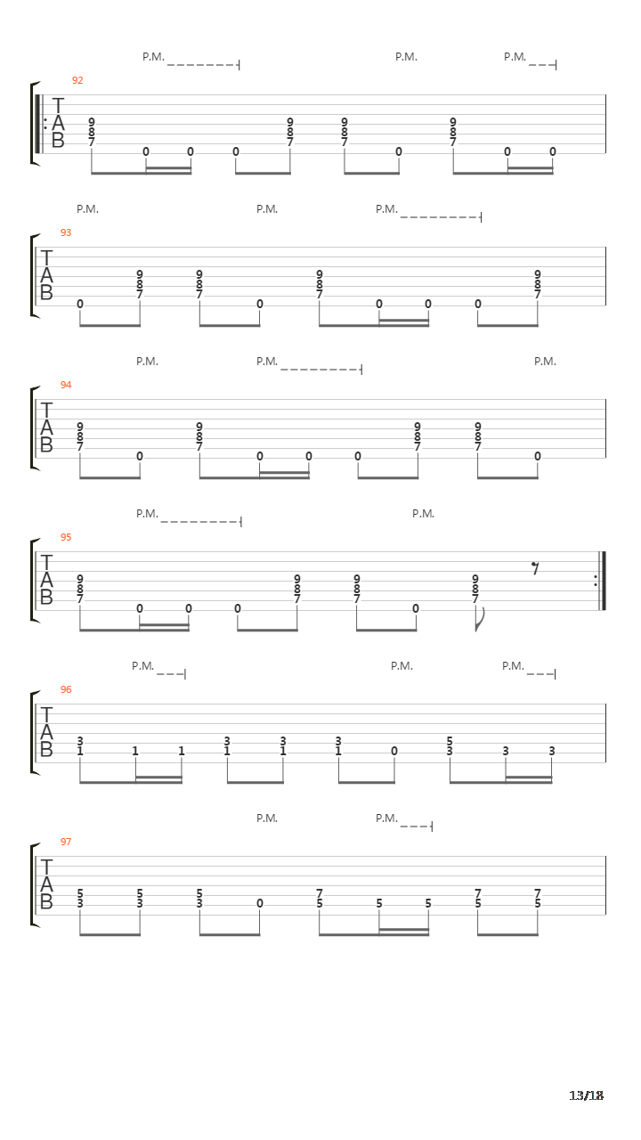 Parallels吉他谱