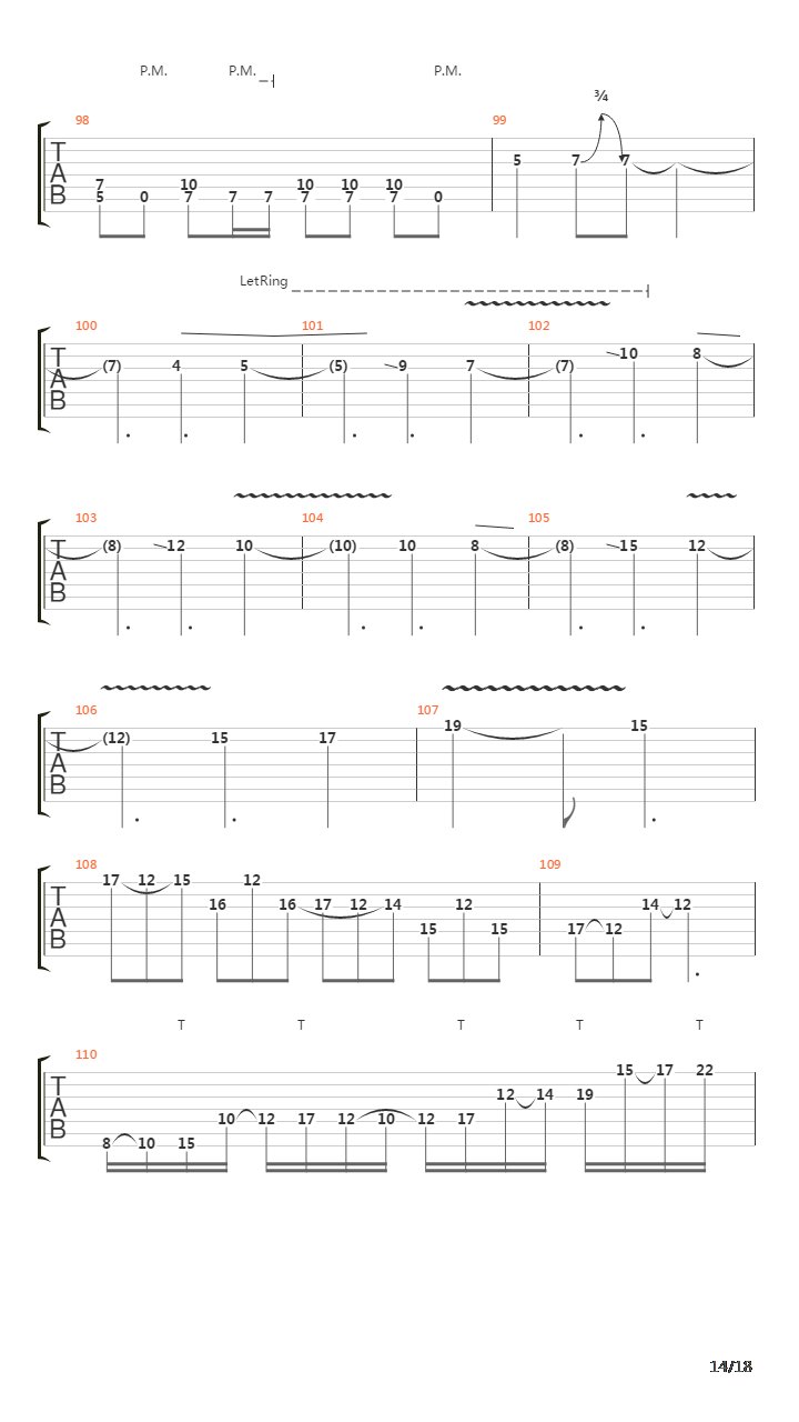 Parallels吉他谱