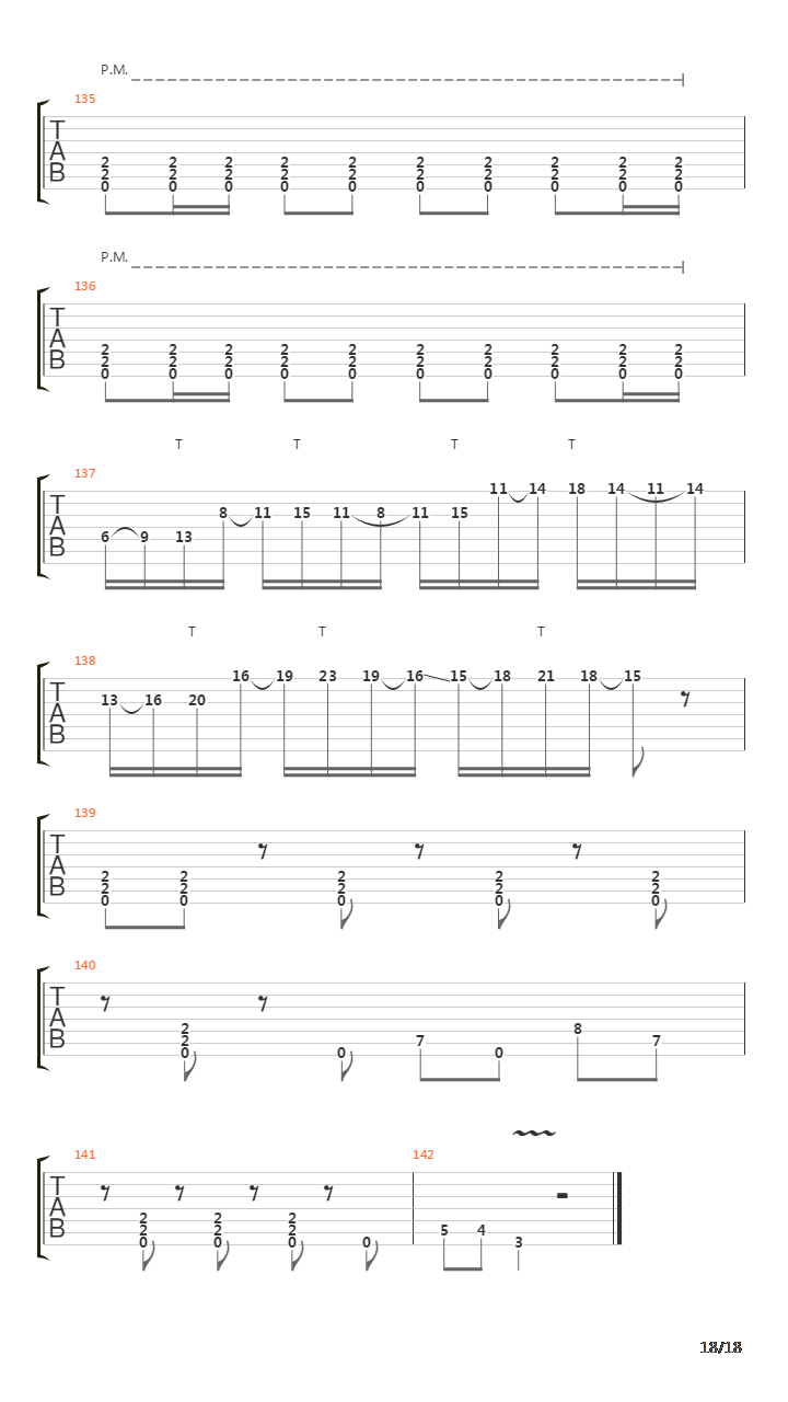 Parallels吉他谱