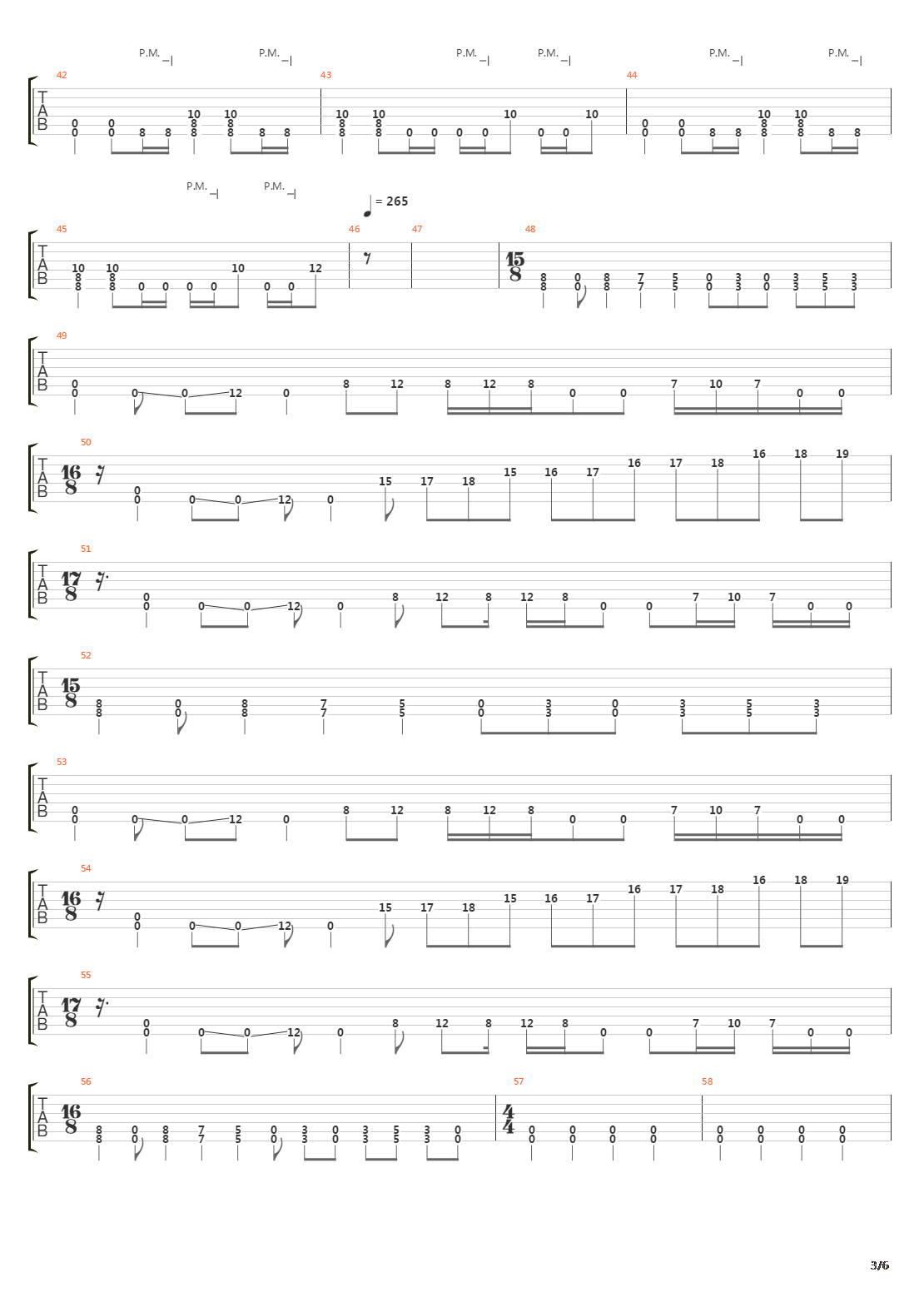 South Of The Border吉他谱