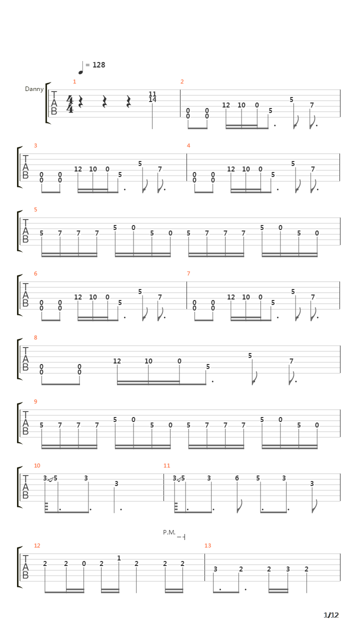 South Of The Border吉他谱